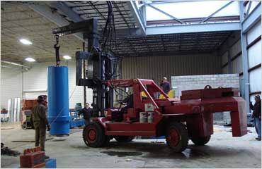 machinery assembly and installation