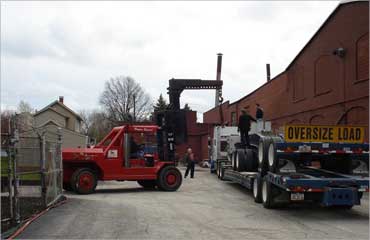 machinery moving and hauling