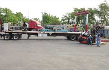 machinery moving and hauling