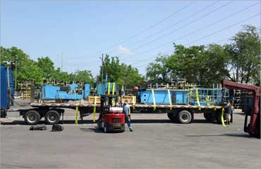 machinery moving and hauling