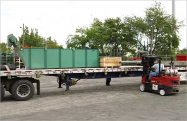 machinery moving and hauling