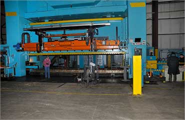 punch press installation