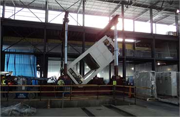 punch press installation