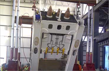 punch press installation